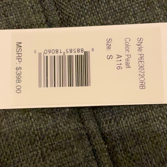 White Parker Briana Overlay Romper sleeveless shorts laser cut pattern 2 - Picture 11 of 12